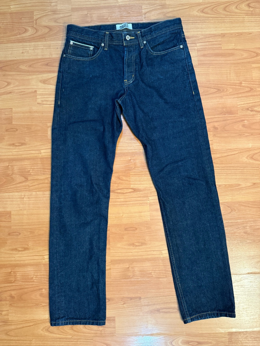 NAKED & FAMOUS WEIRD GUY LEFT HAND TWILL SELVEDGE